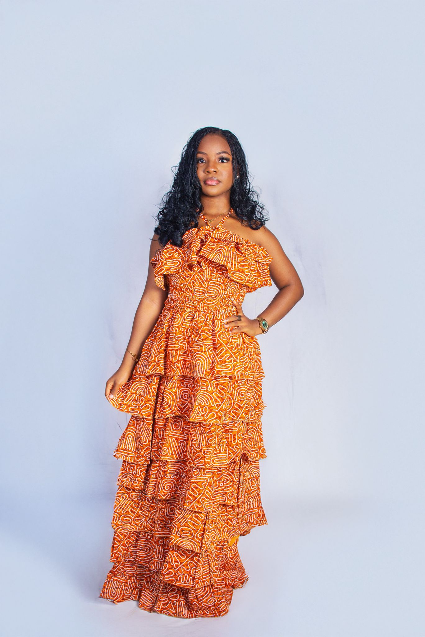 Äramí long layers dress