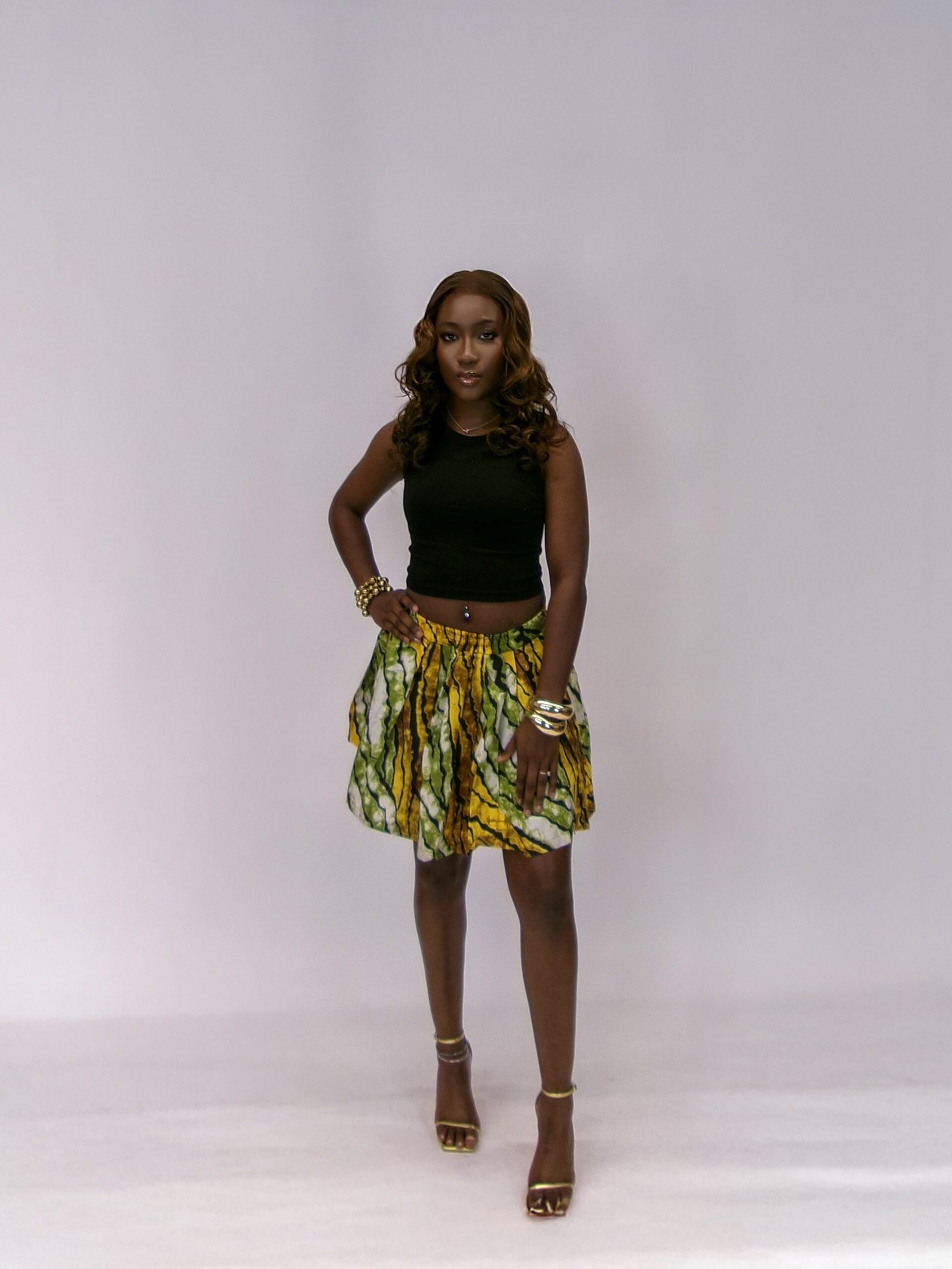 Äramí printed mini skirt