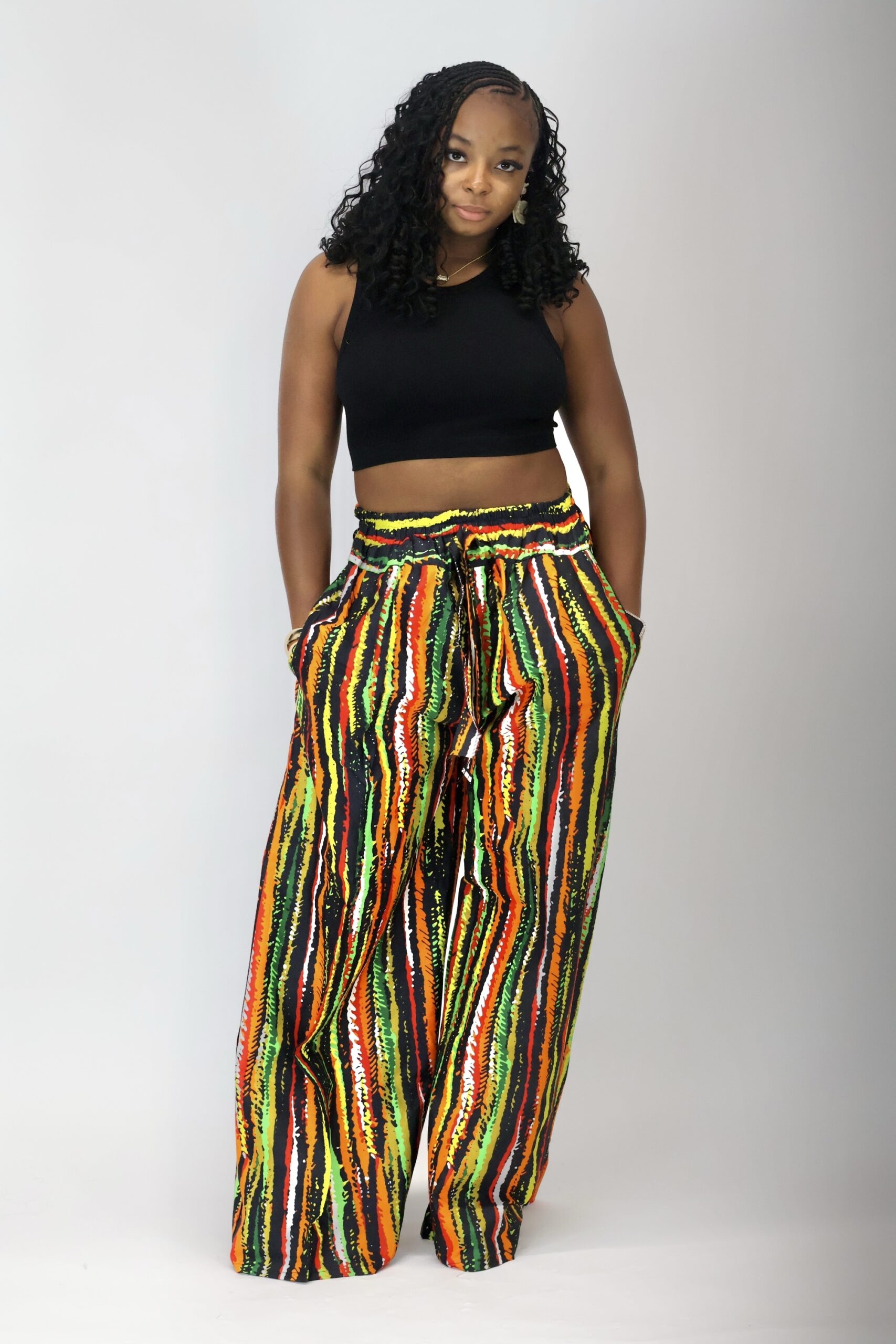 Äramí jumbo pants - Multicolored